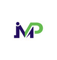 mp medical logo vector image