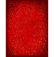 holiday red abstract background vector image vector image