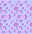 seamless pattern with geometric shapes and lines vector image