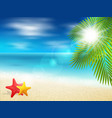 ocean coast vector image vector image