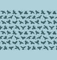 seamless background with birds vector image vector image