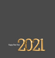 text design 2021 vector image vector image