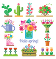 flower shop vector image