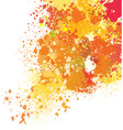 background of paint splashes vector image vector image