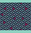 geometric cubic grid seamless pattern vector image vector image