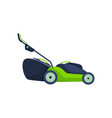 lawn mower icon vector image