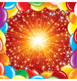 celebration background vector image vector image
