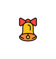 bell icon vector image vector image