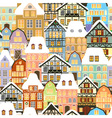old city pattern vector image