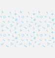 back to school seamless pattern with numberson vector image