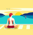 best summer holidays relax vector image