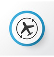 airplane direction icon symbol premium quality vector image