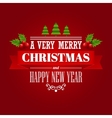 christmas labels emblems decorative elements vector image vector image