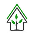 grow logo design template icon brand identity vector image vector image