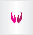 applause hands logo icon symbol vector image