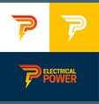 electrical power vector image