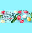 happy easter sale bannerbeautiful background vector image vector image