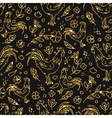 rooster seamless pattern vector image