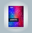 abstract business brochure cover or banner design vector image