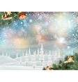 christmas background eps 10 vector image