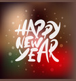 lettering phrase happy new year for posters vector image