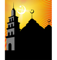 mosque vector image