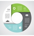 modern info graphic for business project vector image