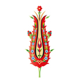 ottoman art flowers vector image