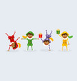 celebration dutch christmas holidays vector image vector image