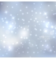 abstract blurred background with sparkle stars vector image vector image