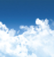 blue sky background 0307 vector image vector image
