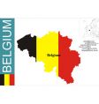belgium vector image vector image