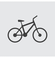 bicycle icon vector image vector image