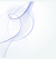 blue modern abstract lines swoosh certificate vector image vector image