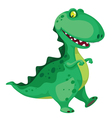 going dinosaur vector image vector image