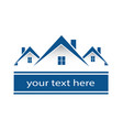 house home environment friendly logo vector image