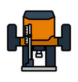 icon of plunger milling cutter vector image