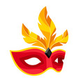 carnival mask vector image