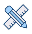 design tools icon vector image vector image