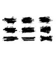 splashes banners grunge vector image