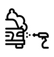 car wash icon outline vector image vector image