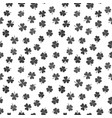 seamless pattern made from dark shamrocks vector image vector image