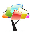 creative tree vector image vector image