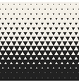 seamless black and white morphing triangle vector image