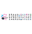 a set of logos by professional vector image vector image