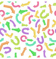 hand drawn arrows vector image