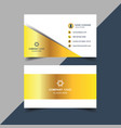 modern creative and clean business card vector image