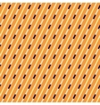 orange and blue diagonal stripes pattern vector image vector image