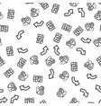 gps map plan navigation seamless pattern vector image
