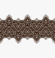 lace seamless pattern vector image